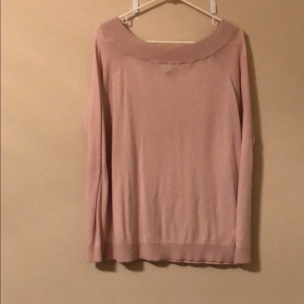 Express light pink sweater